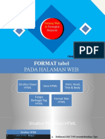 Materi 3 - Format Tabel Pada Halaman Web