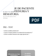 PROTEINURI Y HEMATURIA y SX Nefrotico