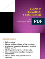 Managing Edema in a Child with Post-Infectious Glomerulonephritis