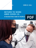 Return To Work Amid Covid-19:: A Cleveland Clinic Guide For Healthcare Providers