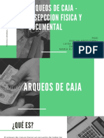 Arqueo de Caja e Inspeccion Fisica y Documental