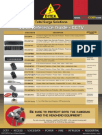 Quick Reference Guide - CCTV: Total Surge Solutions