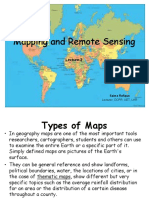 Mapping and Remote Sensing: Lecture-2
