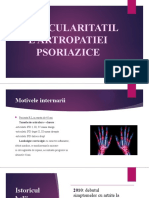 Caz Clinic Artropatie Psoriazica