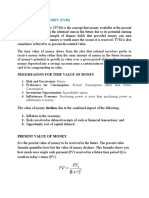 Time Value of Money MPF