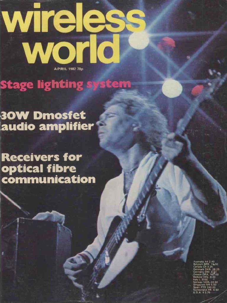 Eww 1982 04 | PDF | Transformer | Electromagnetism