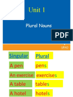 Plural Nouns Rules and Examples