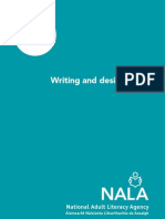 Writing and Design Tips 2011