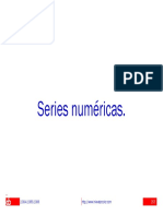 Continuar series numéricas y geométricas