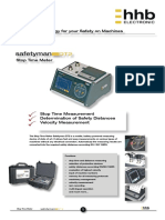 Measuring Technology For Your Safety On Machines: Stop Time Meter