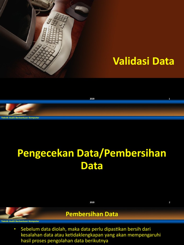 Validasi Data | PDF