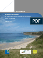 Local Landscape Planning Policy: A Best Practice Summary