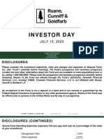 July 15, 2020 - Investor Day Slide Presentation