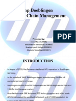 HP Boeblingen Supply Chain Management: Presented by
