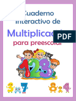 Cuaderno Interactivo de Multiplicación para Infantil PDF