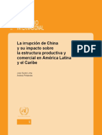 La Irrupción de China de José Duran Lima