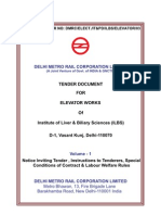 Delhi Metrorail Tender Documents Volume-1