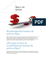 Activos Fijos y Su Revalorizacion