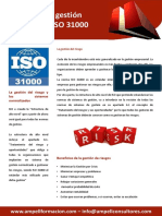 Gestión de riesgos ISO 31000: Sistemas de gestión del riesgo