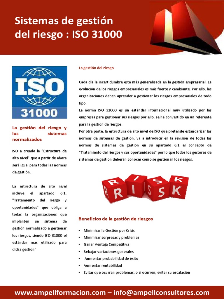 Gestión de Riesgos con ISO 31000 | PDF | Toma de decisiones | Business