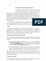 Convocatoria A Foros de Consulta Publica