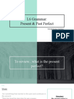 L6 Grammar Present Perfect