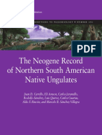 The Neogene Record of Northern South American Native Ungulates