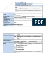 Daily Lesson LOG: School Grade Level Teacher Learning Area PE & Health 2 Teaching Date and Time Semester/Quarter