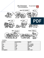 The Pronouns: Tu /ustedes El Yo