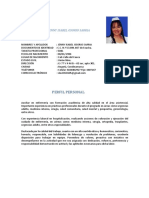 Jenny Hoja de Vida Actualizada 17 de Marzo PDF