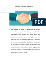 Proyecto Habilidades Basicas de Negociación PDF