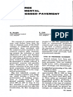 Joint-Free Experimental Prestressed Pavement