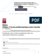 Explotación Sexual - Una Visión Desde La Enfermería Comunitaria - Ridec PDF