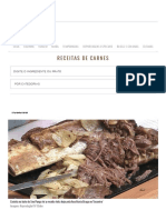 Receitas de carnes Ana Maria Braga ensina costela no bafo