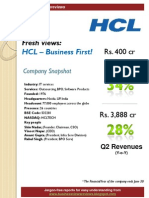 Fresh Views - HCL Business First - Q2 2011 Analysis
