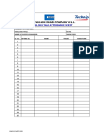 Tool Box Att Sheet (Format) - 1 PDF