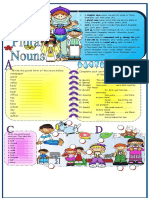 Add S To Most Nouns To Make Them Plural. Example: Add Es To Most Nouns Ending in CH, SH, S, or X To Make