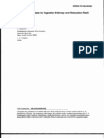 Selection of Models For Ingestion Pathway and Relocation Radii Determination