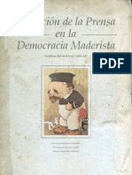 La Accion de La Prensa en La Democracia Maderista