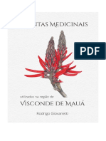 Livro Plantas Medicinais Utilizadas Na Região de Visconde de Mauá - DG PDF