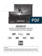 XDVD3101: Installation/Owner'S Manual