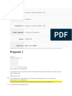 examen unidad 1 finanzas corporativas