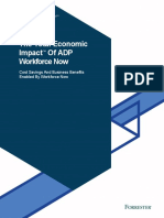 Economic Impact of ADP Workforce Now