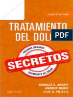 Tratamiento Del Dolor. Secretos, Cuarta Edición PDF