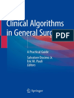 Clinical Algorithms in General Surgery PDF