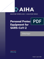 Personal Protective Equipment For SARS-CoV-2. Versión 2 - EPPs para El COVID-19. 05.06.2020