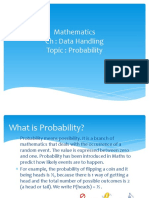 Mathematics CH: Data Handling Topic: Probability: By: Akhilesh