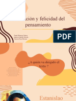 Tribulacion y Felicidad Del Pensamiento Diapos