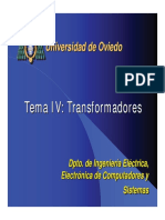 Presentación Transformadores (Electrotecnia)