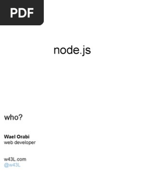 nodejs
